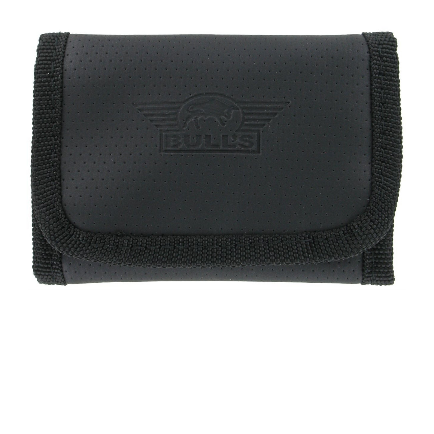 Dart Case BULL'S Trifold Deluxe Schwarz Soft Feel