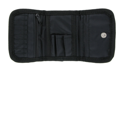 Dart Case BULL'S Trifold Deluxe Schwarz Soft Feel