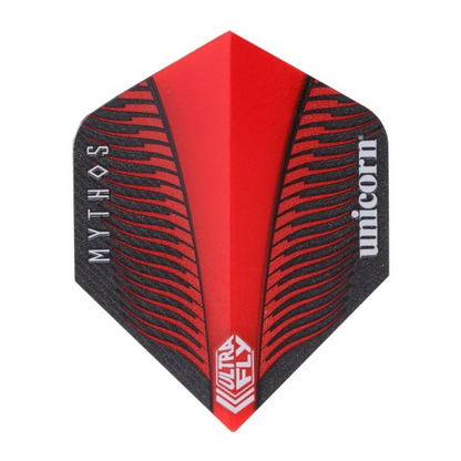 Dart Flight UNICORN Ultrafly 100 Mikron No.2 Mythos Griffin Rot