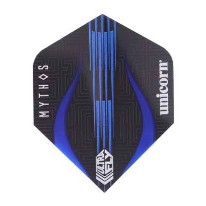 Dart Flight UNICORN Ultrafly 100 Mikron No.2 Mythos Minotaur Blue