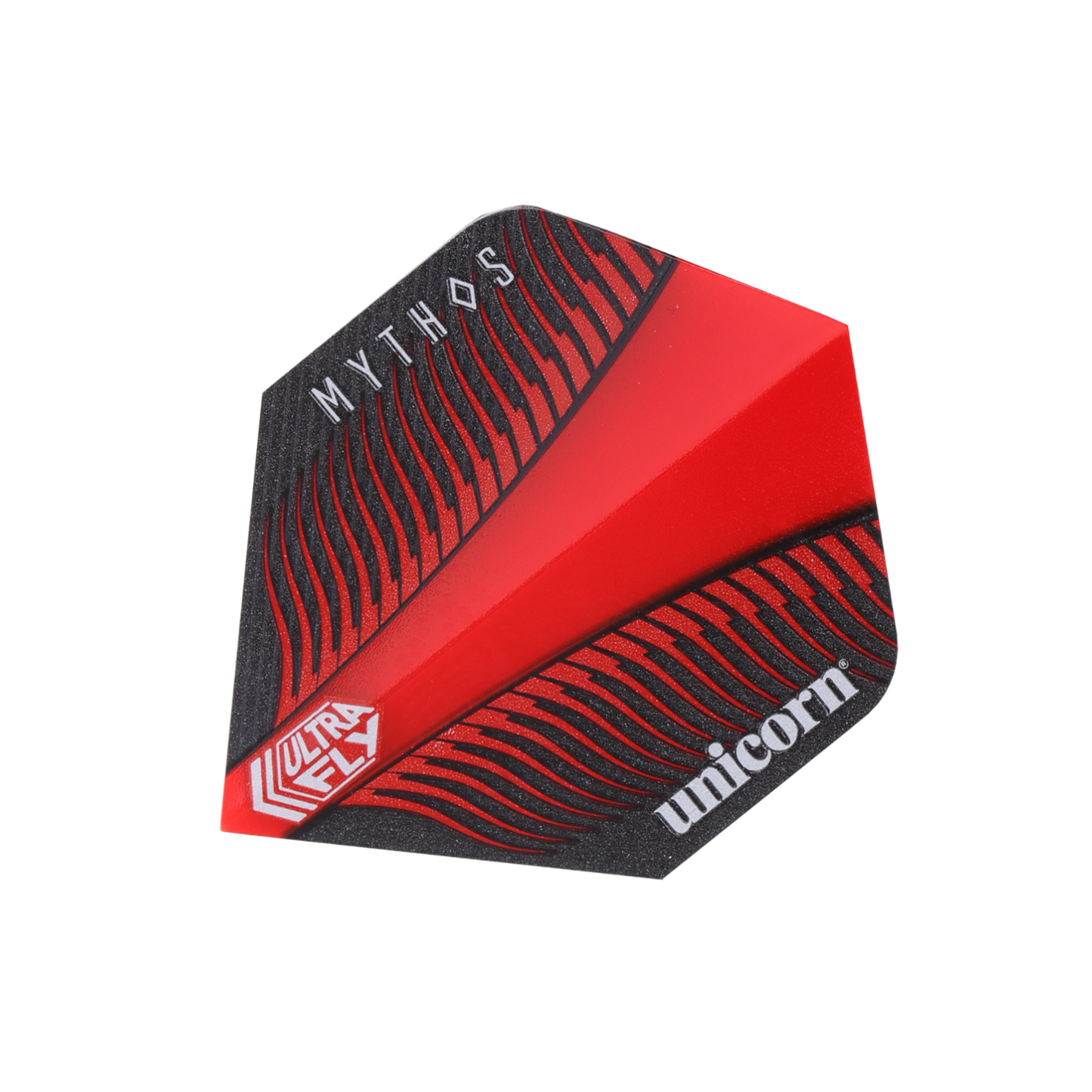 Dart Flight UNICORN Ultrafly 100 Mikron No.2 Mythos Griffin Rot