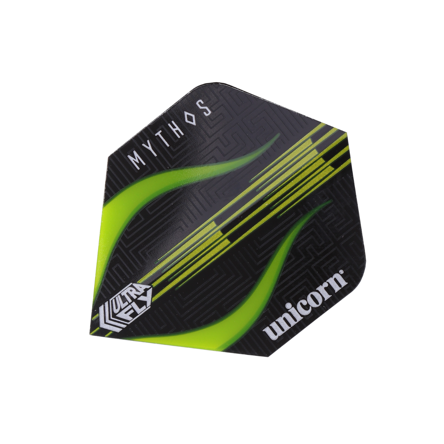 Dart Flight UNICORN Ultrafly 100 Mikron No.2 Mythos Minotaur Lime