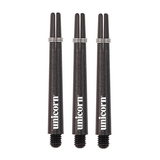 Dart Shaft UNICORN Gripper 3 Black 5er Pack