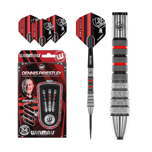 Steeldart WINMAU Dennis Priestley Diamond 3-Zero 90%