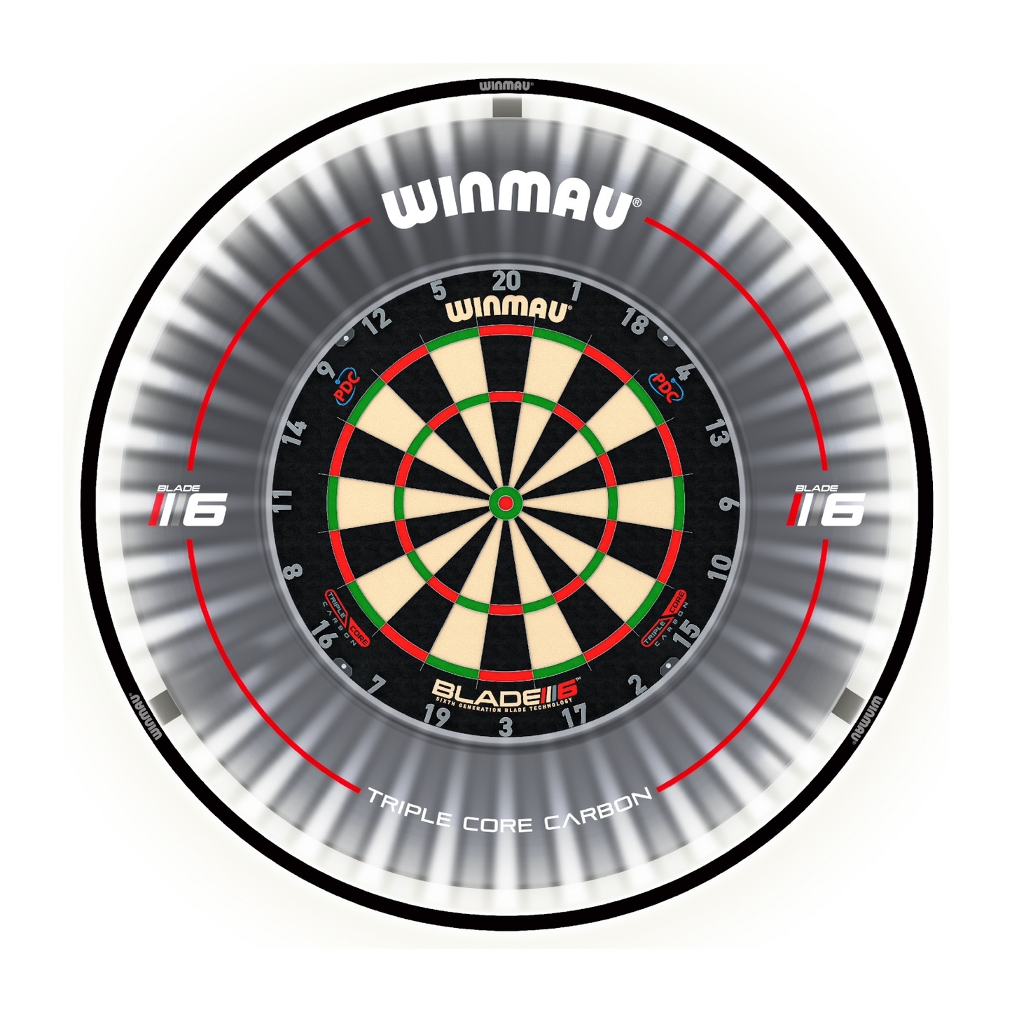 Dartboard Beleuchtung WINMAU Plasma Light