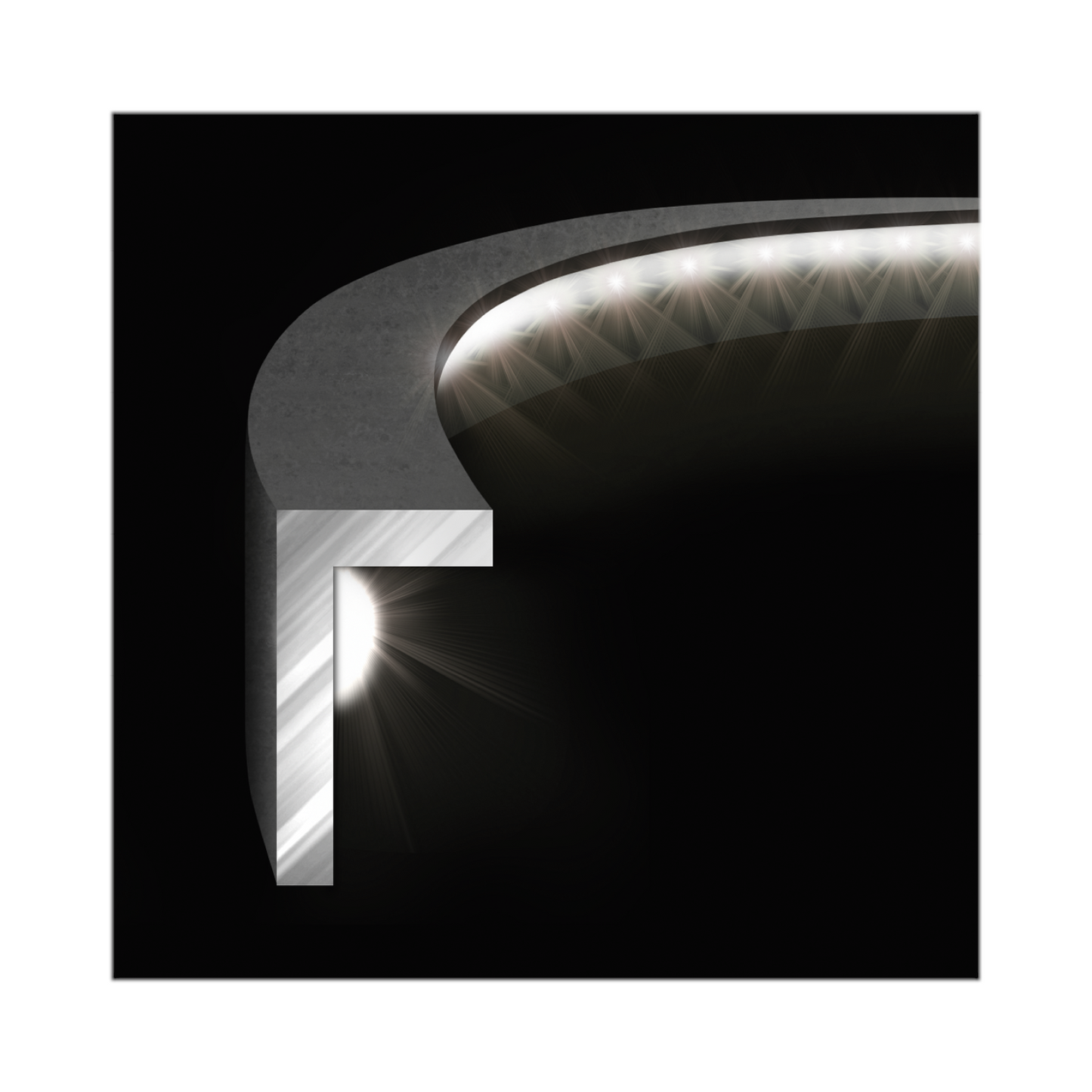 Dartboard Beleuchtung WINMAU Plasma Light