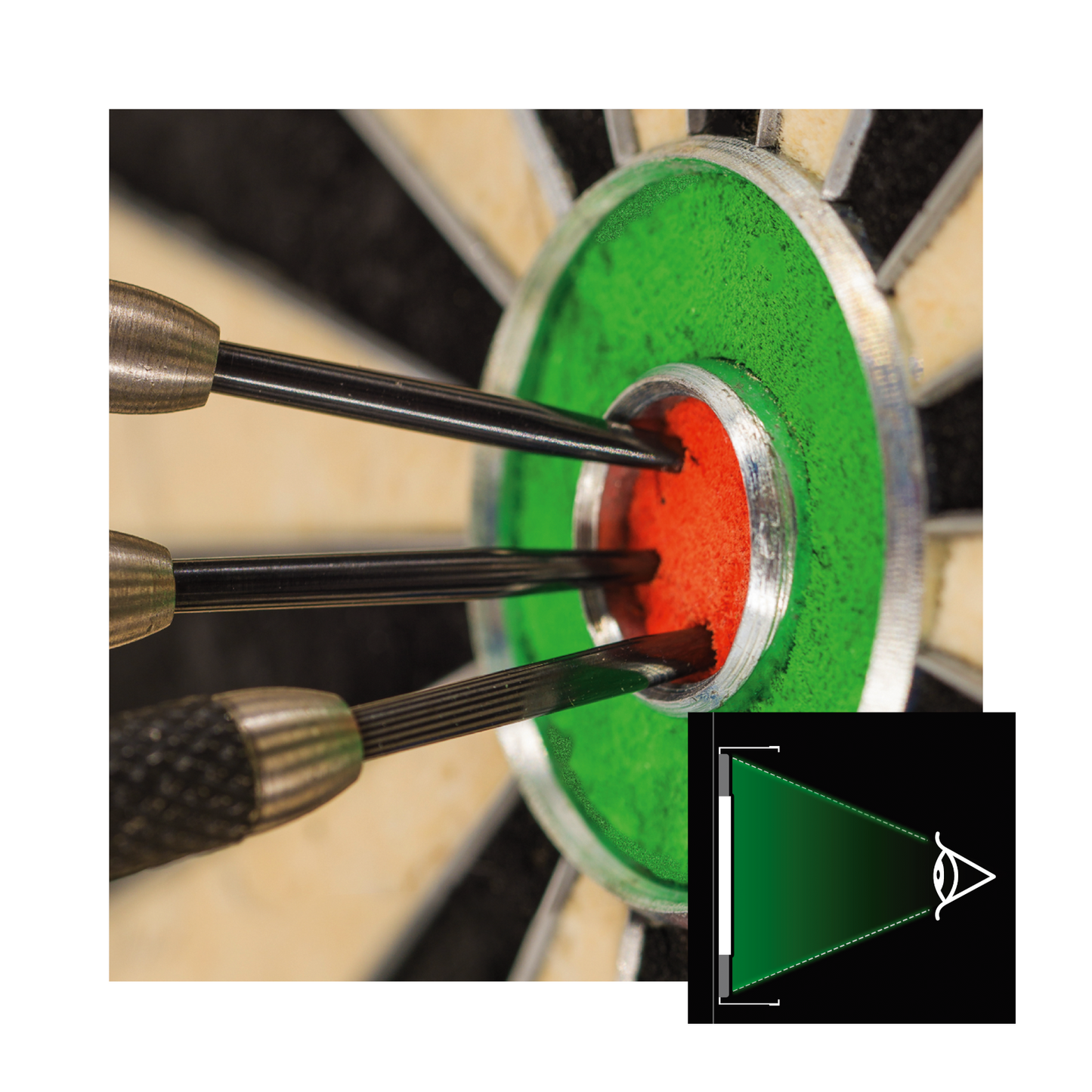 Dartboard Beleuchtung WINMAU Plasma Light