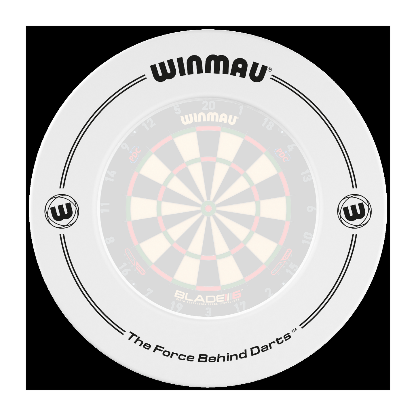 Dartboard Surround WINMAU Weiß