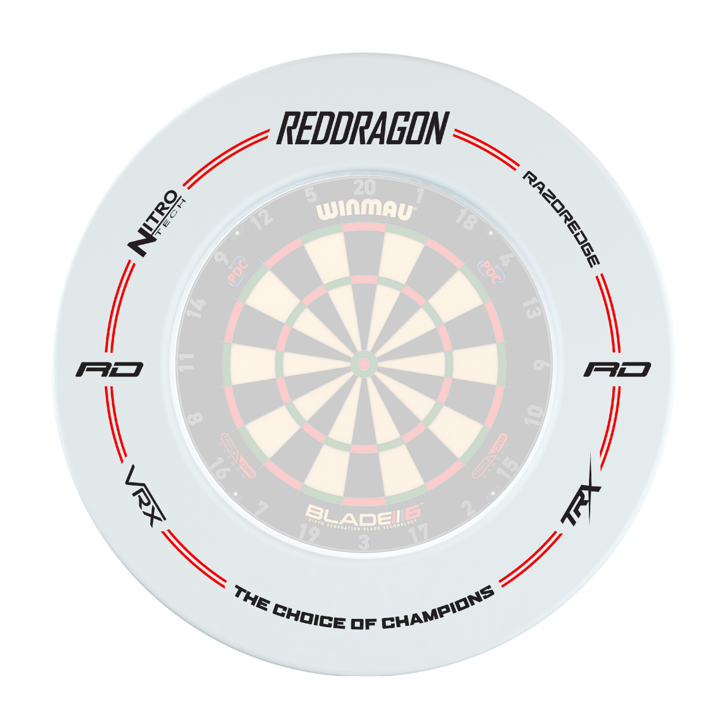 Dartboard Surround REDDRAGON Weiß